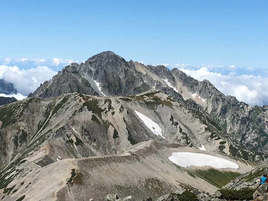 剱岳への登り