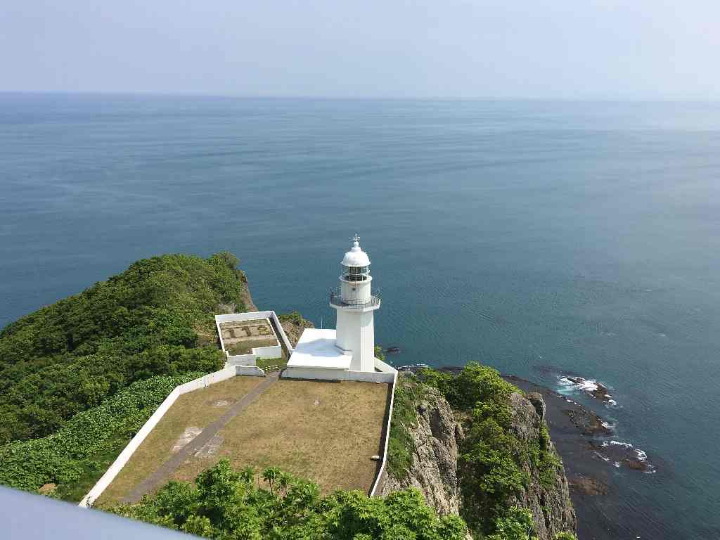 地球岬からみた水平線