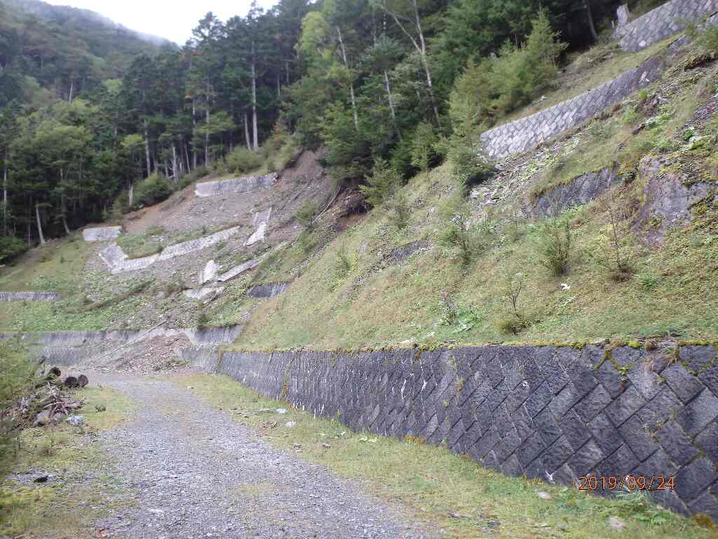 野呂川林道 