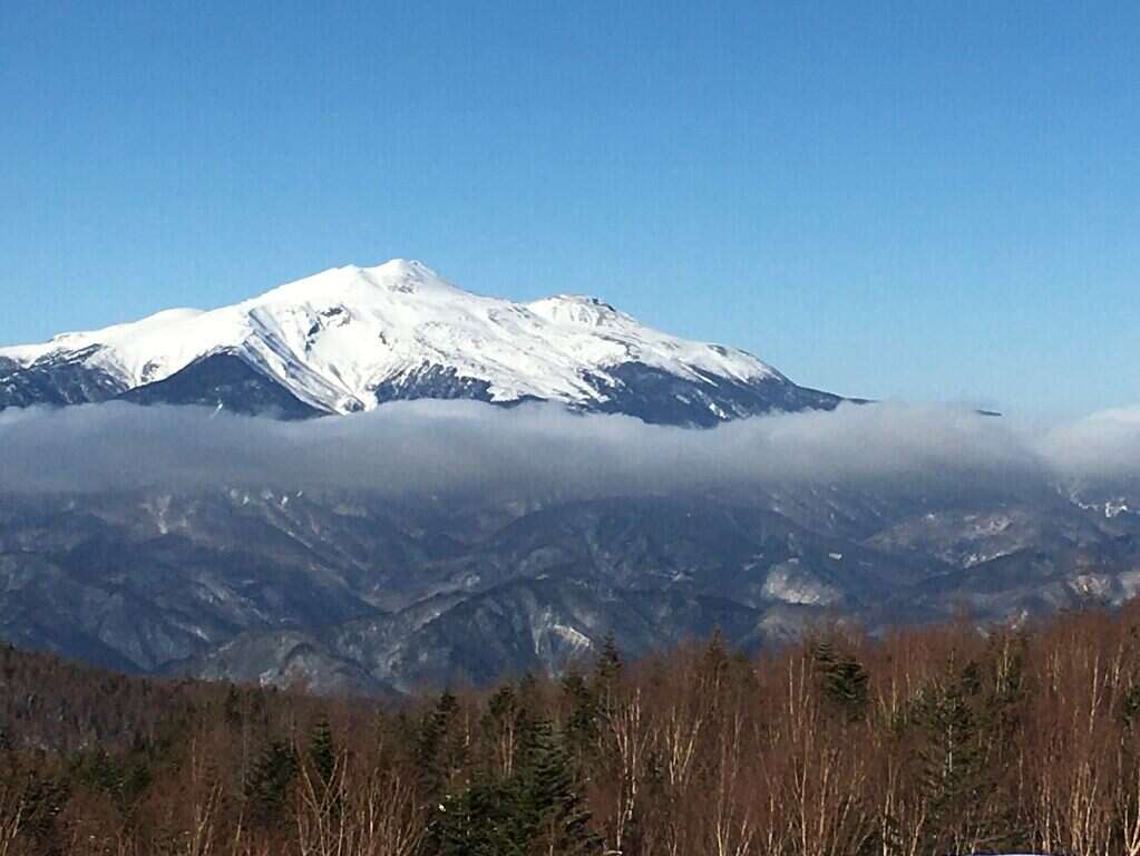 チャオ御嶽から見た乗鞍岳